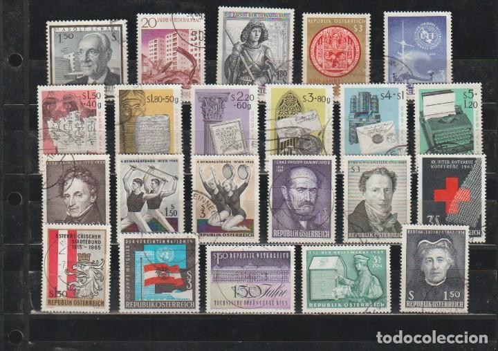 Sellos: Austria 1965 - An complet obliter&eacute;e (o) - Foto 1