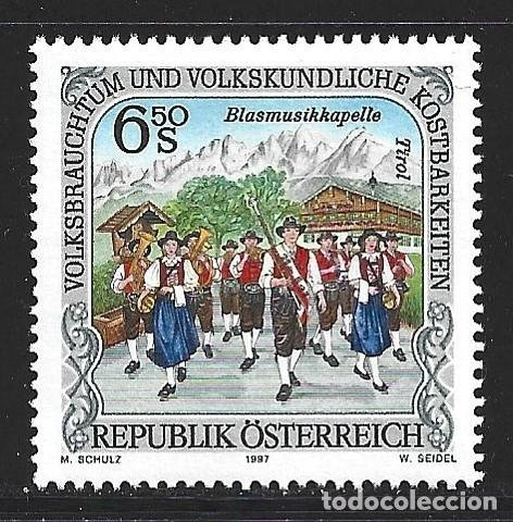 Sellos: AUSTRIA 2056** - A&Ntilde;O 1997 - FOLKLORE - Foto 1