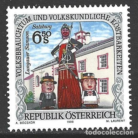 Sellos: AUSTRIA 2086** - A&Ntilde;O 1998 - FOLKLORE - Foto 1