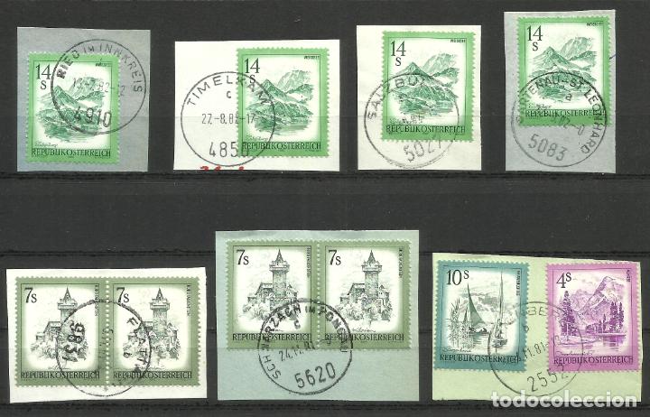 Sellos: Austria, lote de sellos con matasellos completos - Foto 1