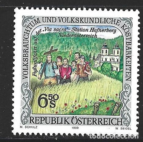 Sellos: AUSTRIA 2103** - A&Ntilde;O 1999 - ETNOLOGIA Y FOLKLORE - Foto 1