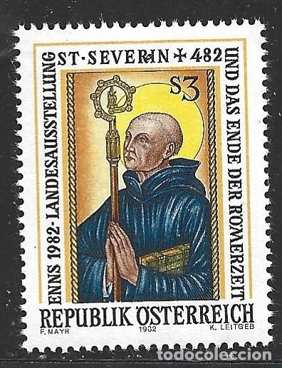 Sellos: AUSTRIA 1528** - A&Ntilde;O 1982 - SAN SEVERIN - Foto 1