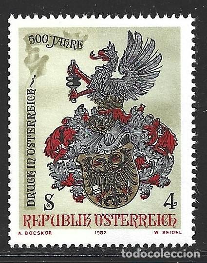Sellos: AUSTRIA 1530** - A&Ntilde;O 1982 - 5&ordm; CENTENARIO DE LA IMPRENTA EN AUSTRIA - Foto 1
