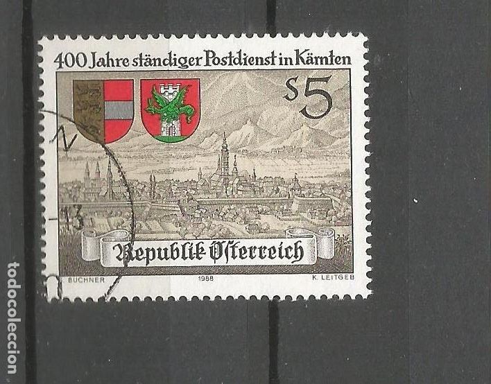 Sellos: AUSTRIA YVERT NUM. 1760 USADO - Foto 1