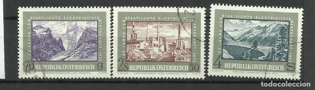Sellos: AUSTRIA 1972- usados- serie completa - Foto 1