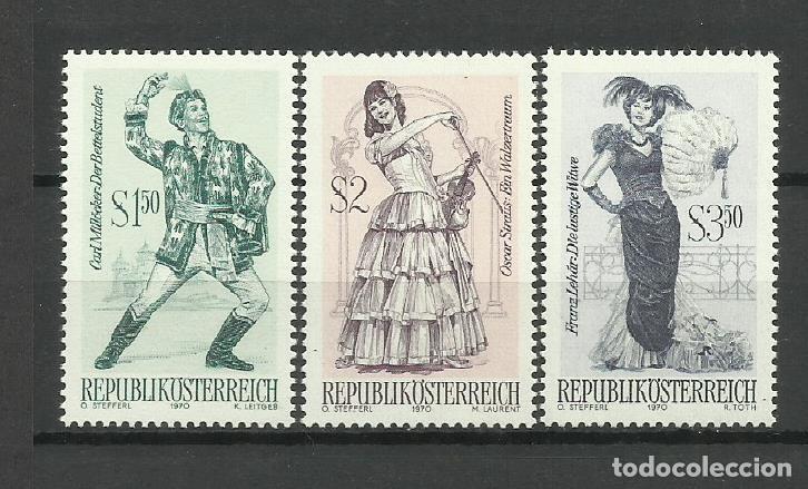 Sellos: AUSTRIA 1970 ** SERIE COMPLETA - Foto 1