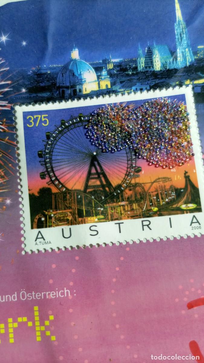 Sellos: sellos de Austria sin timbrar con brillantes - Foto 2