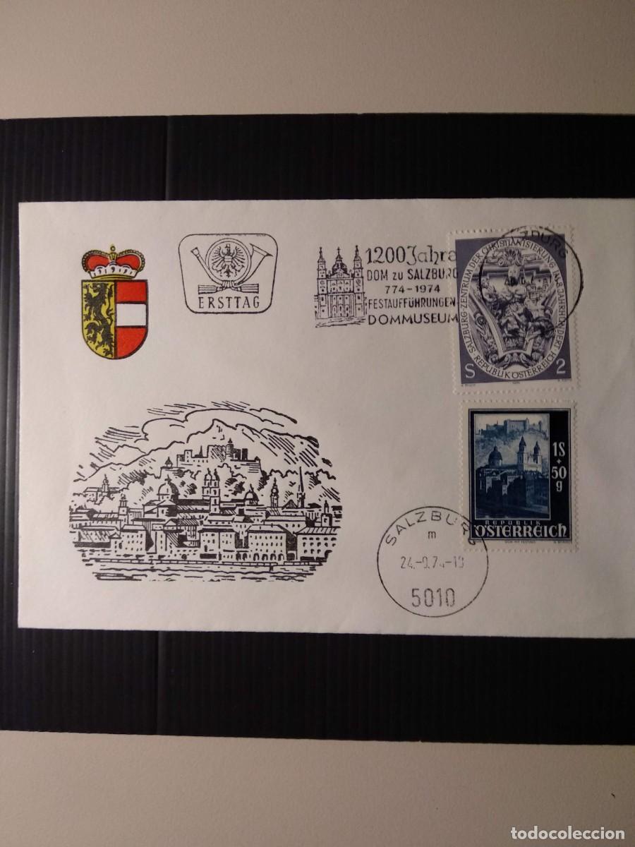 Sellos: SOBRE CIRCULAD0 AUSTRIA - Foto 1