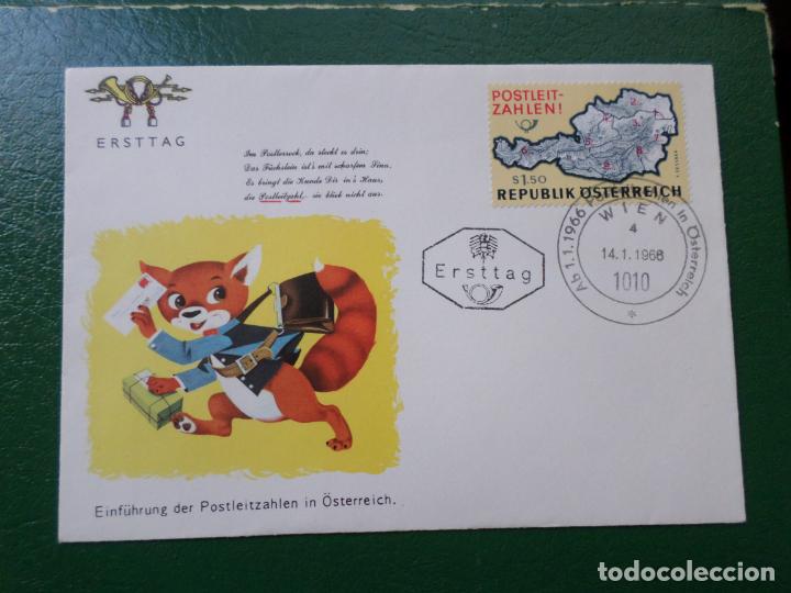 Sellos: austria, 1966, introduccion del codigo postal, edifil 1036 - Foto 1