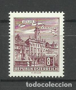 Sellos: AUSTRIA- 1965/66 ** EDIFICIO - Foto 1