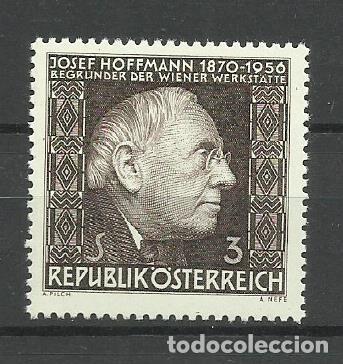 Sellos: AUSTRIA- 1965/66 ** JOSEF HOFFMANN - Foto 1