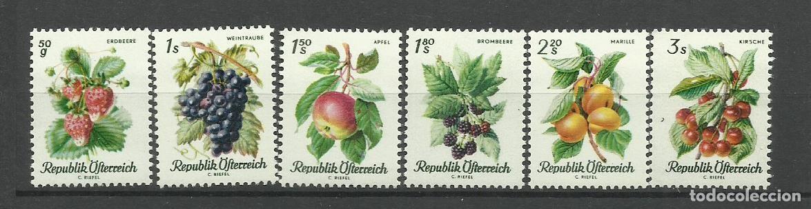 Sellos: AUSTRIA- 1966 ** FLORA - Foto 1