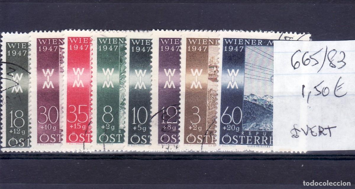 Sellos: AUSTRIA - SELLOS EN SERIE MATASELLADO - Foto 1