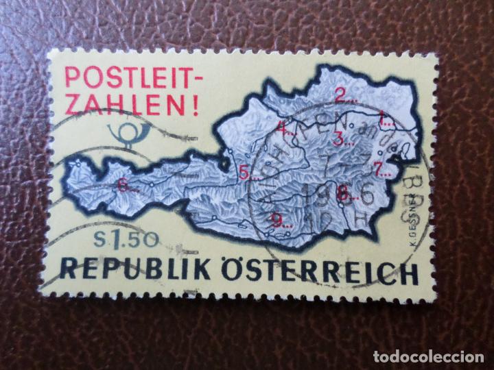 Sellos: :austria, 1966, introducci&oacute;n del codigo postal, Yvert 1036 - Foto 1