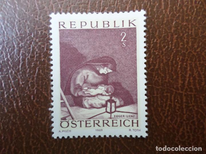 Sellos: :austria, 1969, navidad, Yvert 1140 - Foto 1