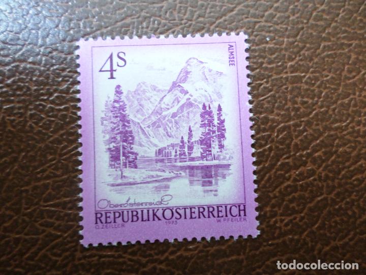 Sellos: :austria, 1973, lago de alm, Yvert 1259 - Foto 1