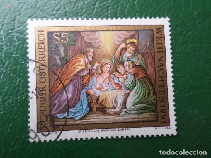 Sellos: :austria, 1991, navidad, Yvert 1876 - Foto 1