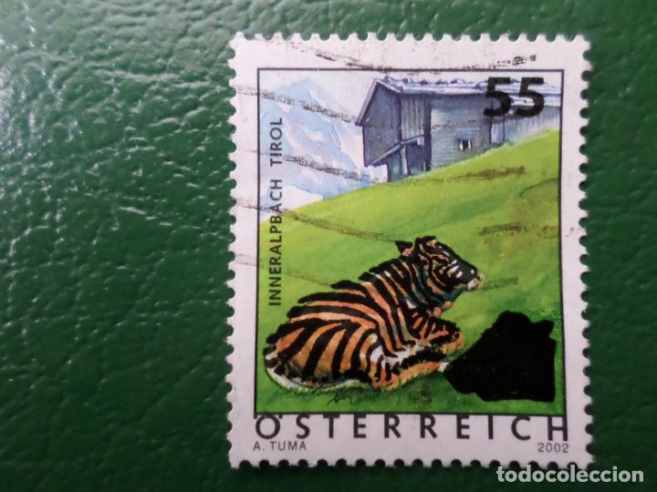 Sellos: :austria, 2002, innerpalbach, tirol. - Foto 1