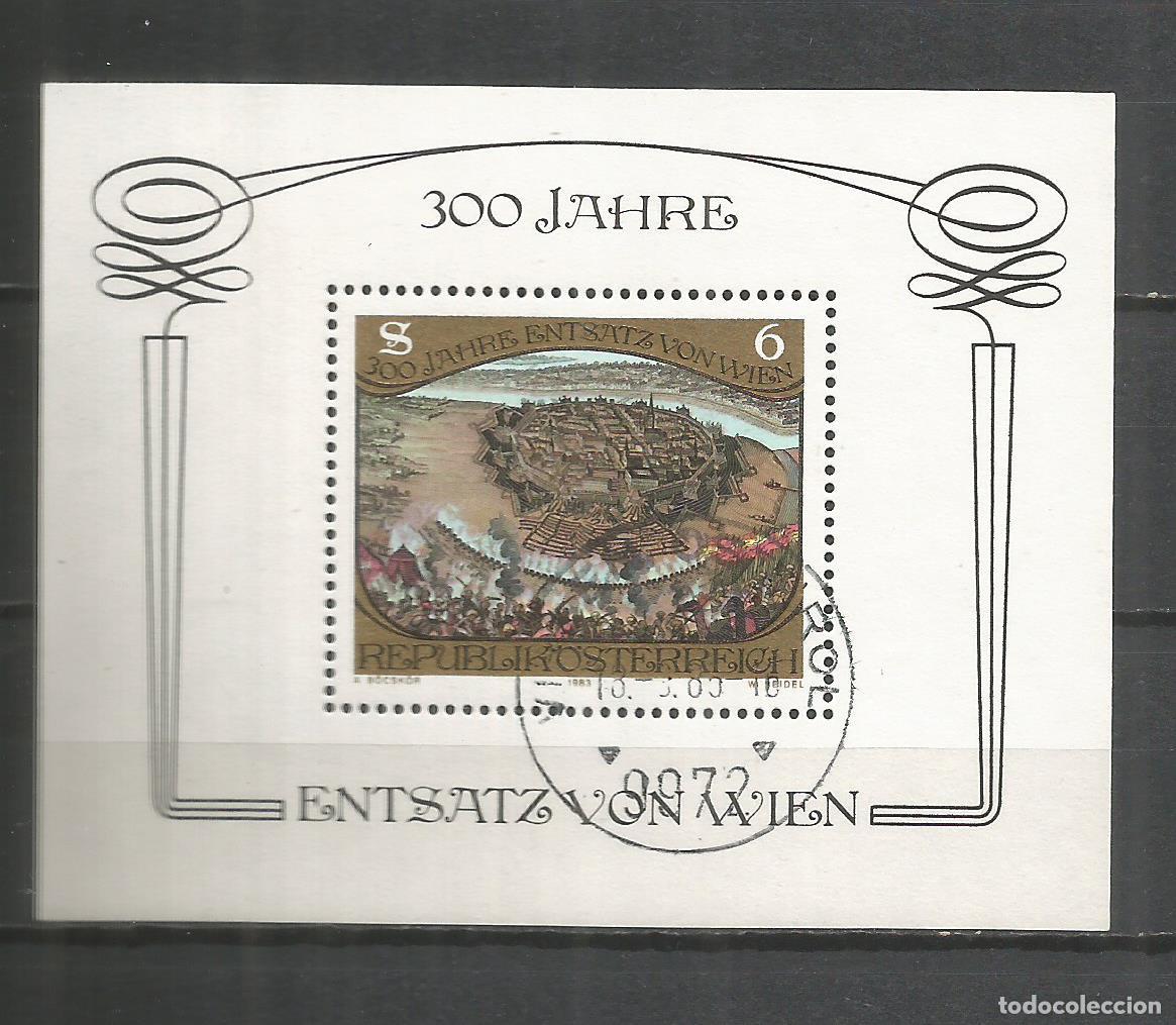 Sellos: AUSTRIA HOJA BLOQUE YVERT NUM. 11 USADA - Foto 1