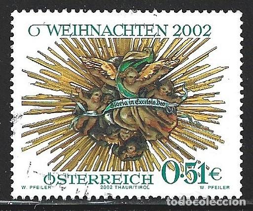 Sellos: AUSTRIA 2233 - A&Ntilde;O 2002 - NAVIDAD - Foto 1
