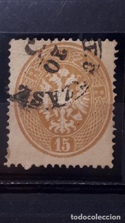 Sellos: Austria. &deg; A&ntilde;o 1863. Yvert 26. Usado. - Foto 1