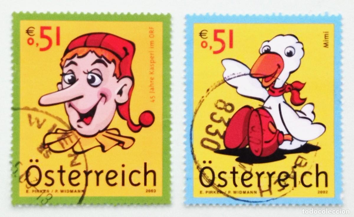 Sellos: SELLO AUSTRIA. PROGRAMAS DE TELEVISI&Oacute;N INFANTIL (2002-2003) - Foto 1