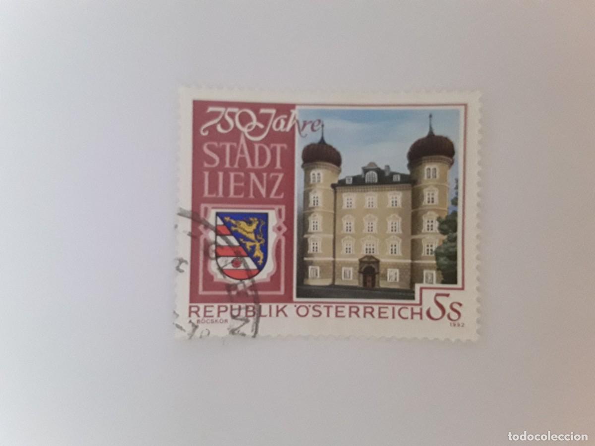 Sellos: A&Ntilde;O 1992 AUSTRIA SELLO USADO - Foto 1