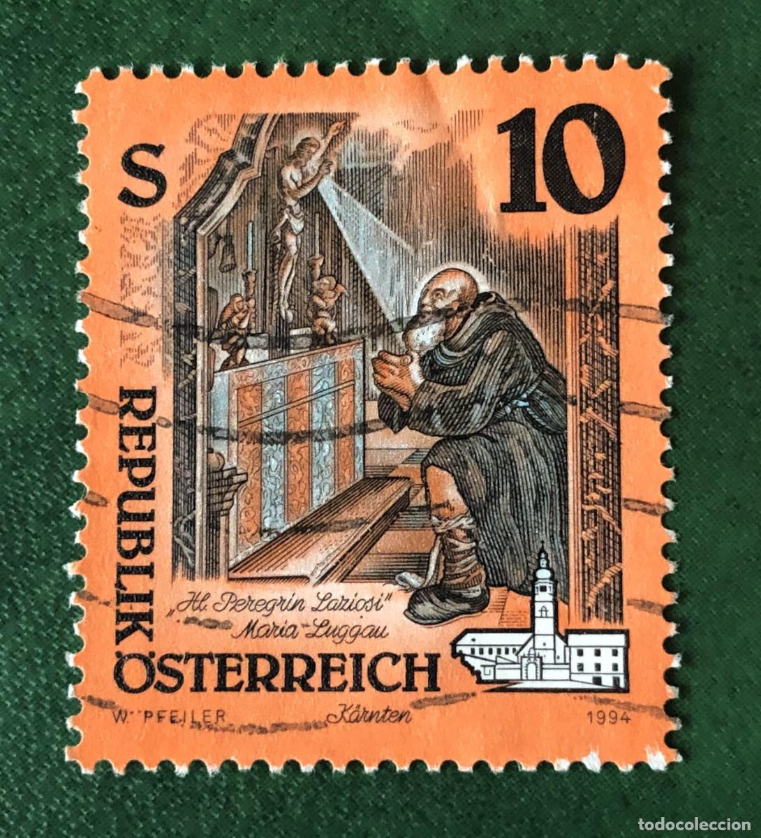 Sellos: AUSTRIA 1994 SCOTT 1605 USADO - Foto 1