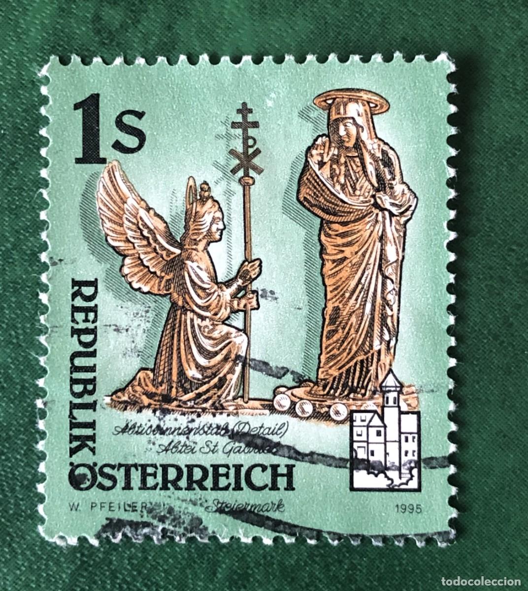 Sellos: AUSTRIA 1995 SCOTT 1599 USADO - Foto 1
