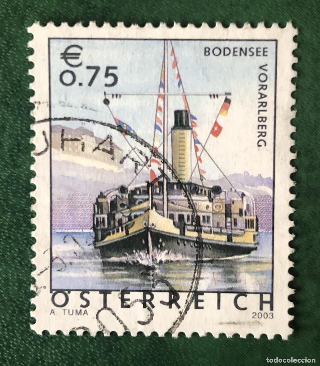Sellos: AUSTRIA 2002 SCOTT 1873 USADO - Foto 1