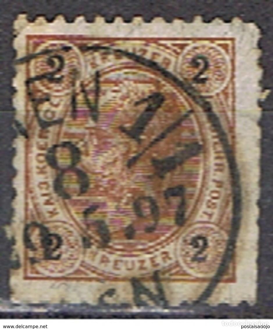 Sellos: AUSTRIA // YVERT 47 // 1890-96 ... USADO - Foto 1