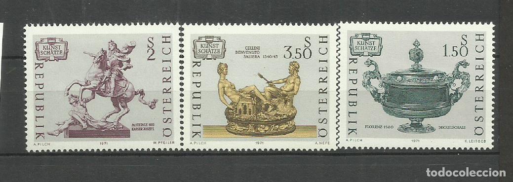 Sellos: AUSTRIA - 1971- **- TESOROS DE AUSTRIA - Foto 1