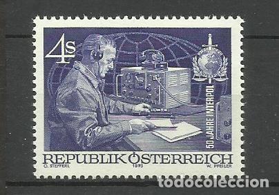 Sellos: AUSTRIA - 1973- **- ANIVERSARIO INTERPOL - Foto 1
