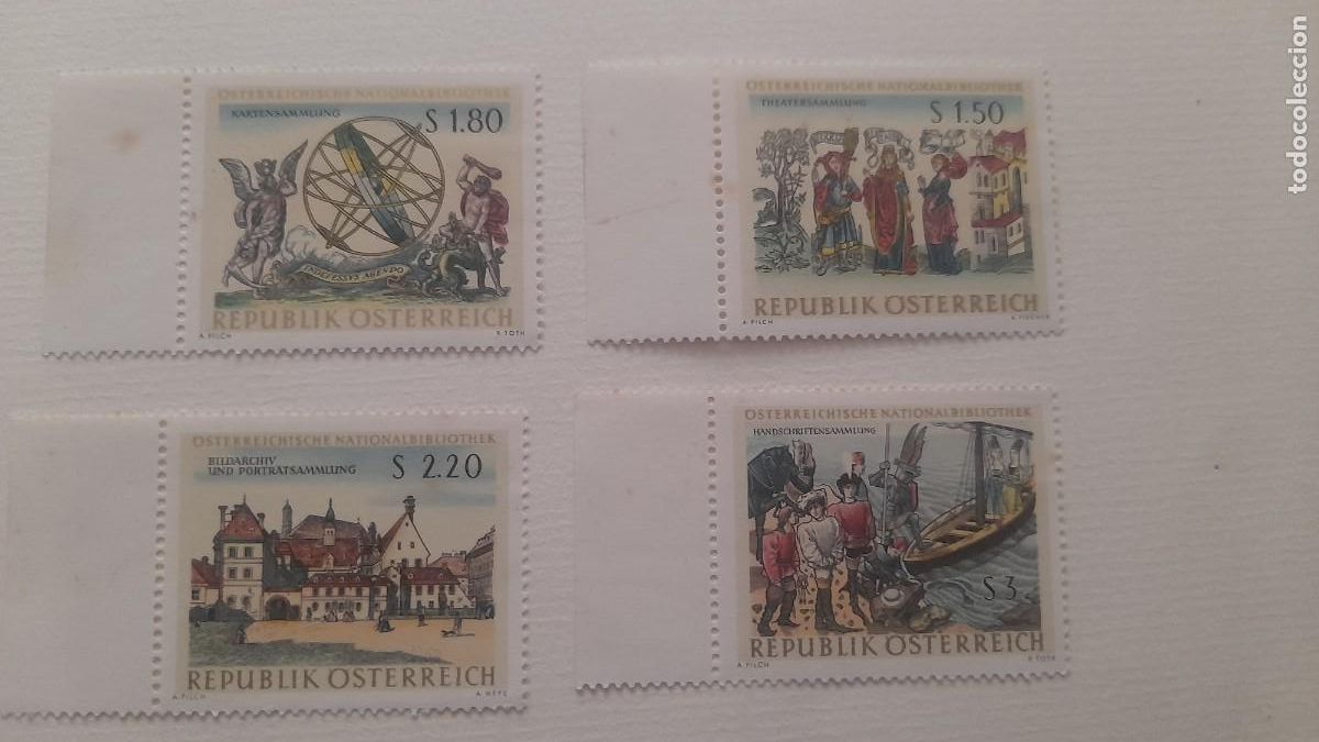 Sellos: SELLOS REP&Uacute;BLICA DE AUSTRIA SIN USAR - Foto 1
