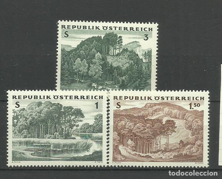 Sellos: AUSTRIA-1962- USADO - BOSQUES- SERIE COMPLETA - Foto 1