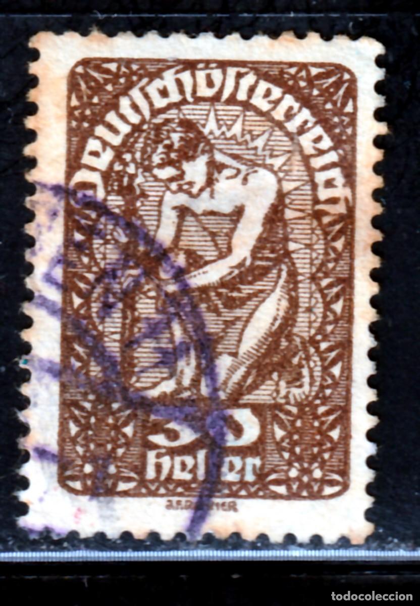 Sellos: AUSTRIA // YVERT 198 // 1919 ... USADO - Foto 1