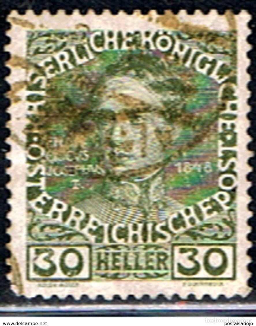 Sellos: AUSTRIA // YVERT 110 // 1908-13 ... USADO - Foto 1