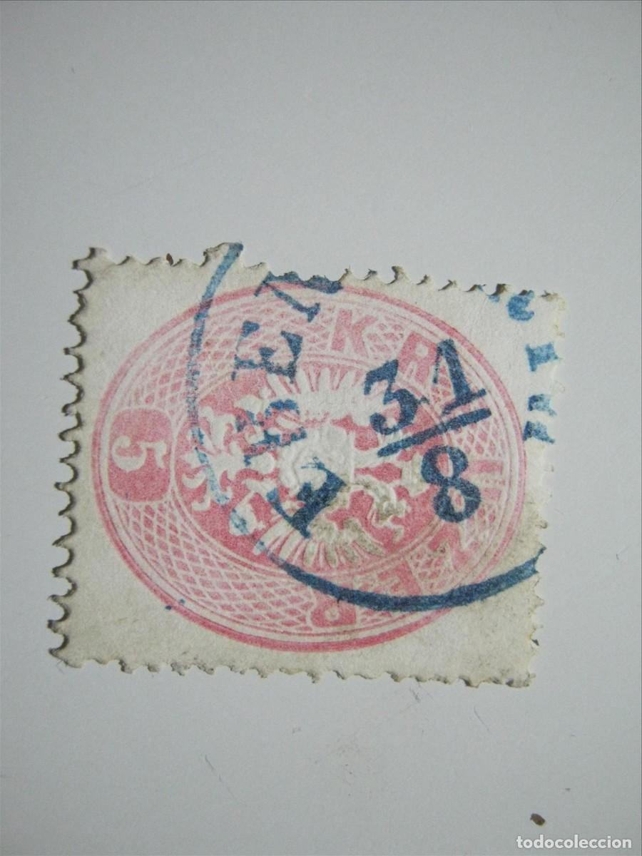Sellos: AUSTRIA 1863 YVERT 24 USADO PERFECTO!!! - Foto 2