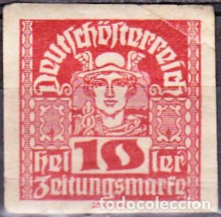 Sellos: 1920 - AUSTRIA - MERCURIO - YVERT 42 - Foto 1
