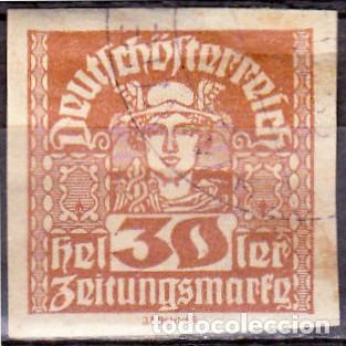 Sellos: 1920 - AUSTRIA - MERCURIO - YVERT 47 - Foto 1