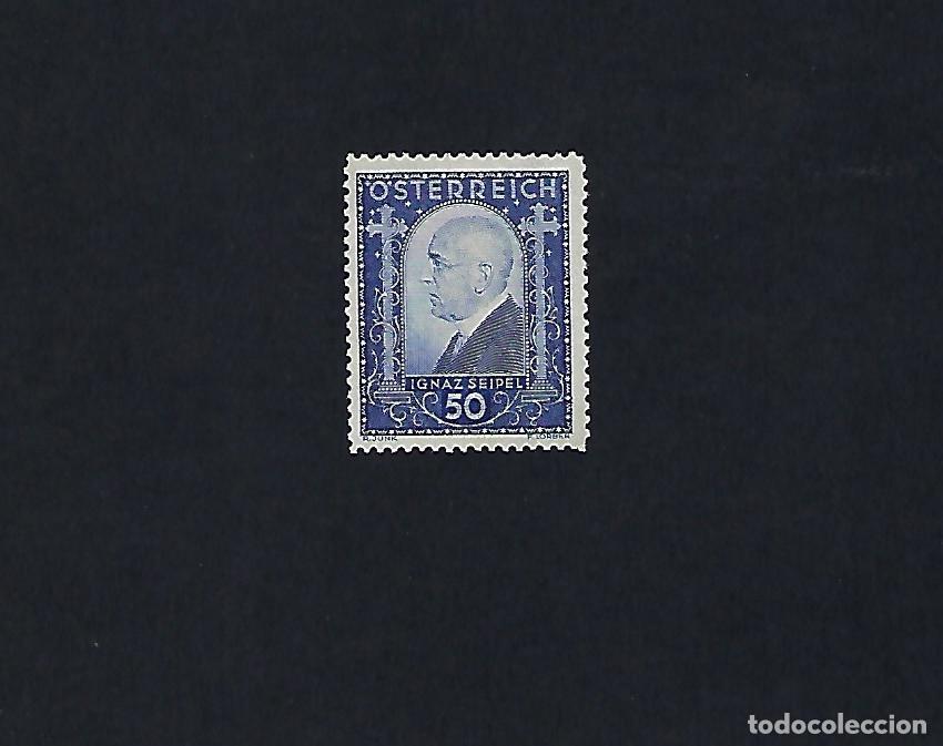 Sellos: AUSTRIA. A&ntilde;o 1932. Canciller Ignaz Seipel. - Foto 1