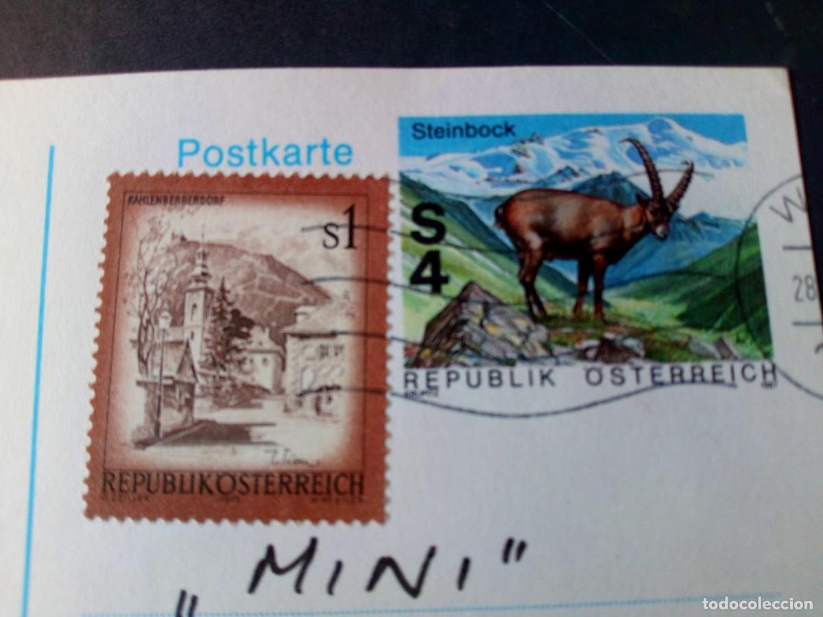 Sellos: AUSTRIA, ENTERO POSTAL, FAUNA - Foto 2