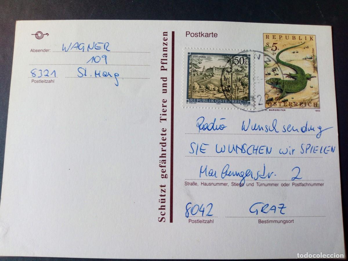 Sellos: AUSTRIA, ENTERO POSTAL, FAUNA - Foto 1