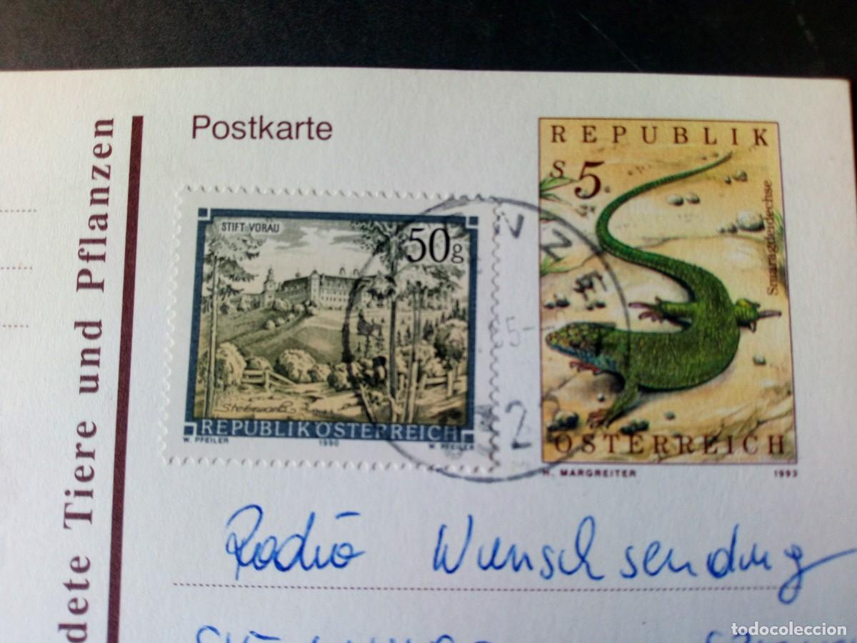 Sellos: AUSTRIA, ENTERO POSTAL, FAUNA - Foto 2