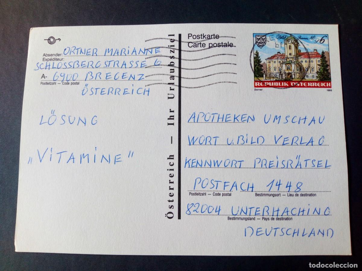 Sellos: AUSTRIA, ENTERO POSTAL, CASTILLOS - Foto 1