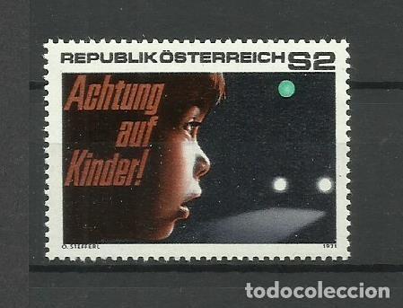 Sellos: AUSTRIA 1971-** - TRAFFIC SAFETTY - Foto 1