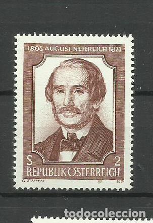 Sellos: AUSTRIA 1971-** - DR, AUGUST MEILREICH - Foto 1