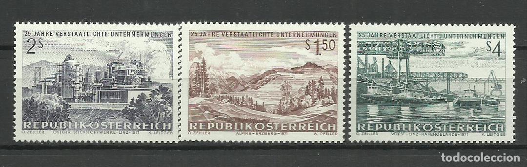 Sellos: AUSTRIA 1971-** - SERIE COMPLETA - Foto 1