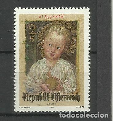 Sellos: AUSTRIA 1971-** NAVIDAD - Foto 1