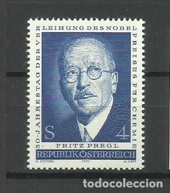 Sellos: AUSTRIA 1973-**- FRITZ PREGL - Foto 1